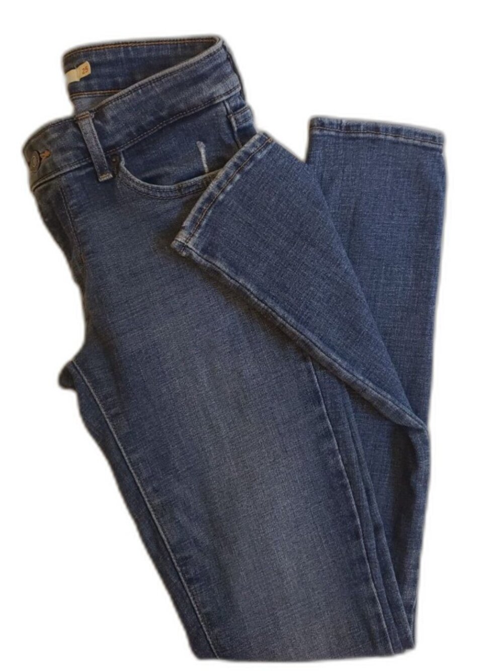 Levi's - Women - 711 Skinny Jeans - Blue - Size 25 - Picture 4 of 8